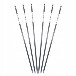 ⭐⭐Išmeliai, čiulpai, iešmeliai, mėsos iešmams kepsninei, 6 vnt, 60 cm, nerūdijantis plienas⭐⭐