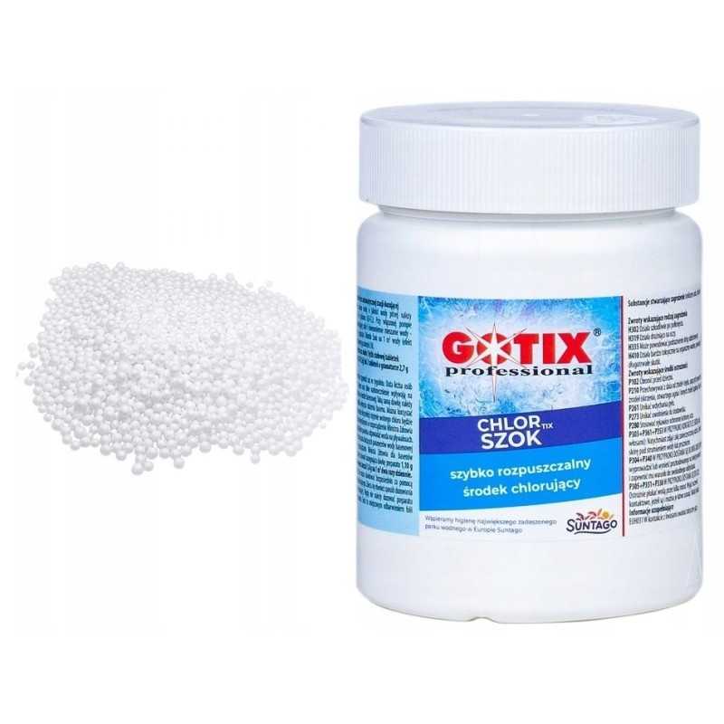 Chloro šoko chemikalai baseino vandeniui sūkurinė vonia SPA granulės baseino chemikalai 0 5kg
