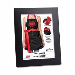 Prijuostė gaminančiai moteriai Gaminu su vynu