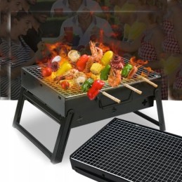 ⭐⭐Turistinis grilis nešiojamas anglis sulankstomas kempingo kepsninės lagaminas grilis⭐⭐