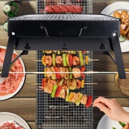 ⭐⭐Turistinis grilis nešiojamas anglis sulankstomas kempingo kepsninės lagaminas grilis⭐⭐