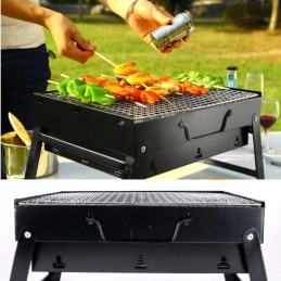 ⭐⭐Turistinis grilis nešiojamas anglis sulankstomas kempingo kepsninės lagaminas grilis⭐⭐