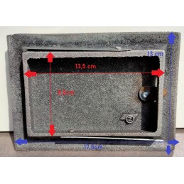 Ketaus valymo durys 6x3