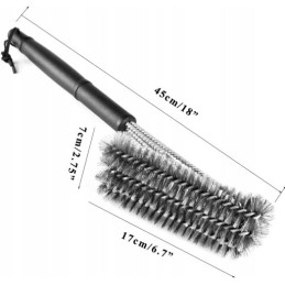 ⭐⭐Trigubas šepečių grandiklis grotelių valymui⭐⭐