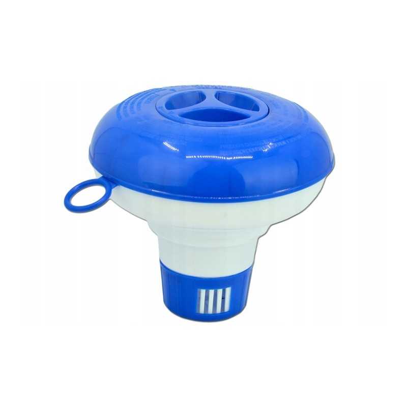 Didelis plūduriuojantis dozatoriaus plūduras, plūduriuojančios chloro tabletės, skirtos baseino sūkurinei voniai