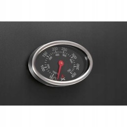 Jamestown anglies grilis Jaxon sodo grilis, uždaros ketaus grotelės su lentyna