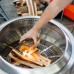 Nerūkanti sodo laužavietė Bonfire solo krosnelė 49.1