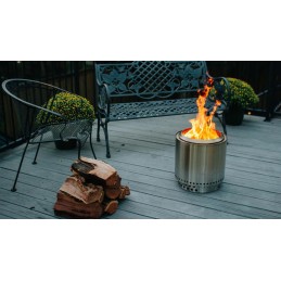 Nerūkanti sodo laužavietė Bonfire solo krosnelė 49.1