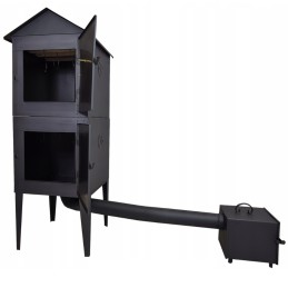 Sodo rūkykla, metalinė rūkykla, žuvies rūkykla kumpiui, didelė dovana