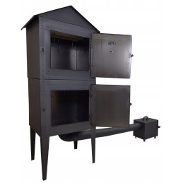 Sodo rūkykla, metalinė rūkykla, žuvies rūkykla kumpiui, didelė dovana