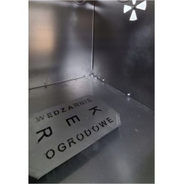 Sodo rūkykla, metalinė rūkykla, žuvies rūkykla kumpiui, didelė dovana