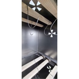 Sodo rūkykla, metalinė rūkykla, žuvies rūkykla kumpiui, didelė dovana