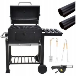 ⭐Sodo grilis su dangteliu, priedais ir pūstuvu⭐