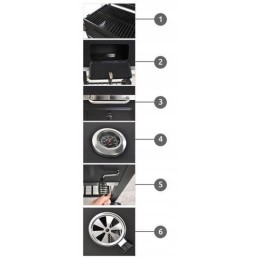 ⭐Sodo grilis su dangteliu, priedais ir pūstuvu⭐