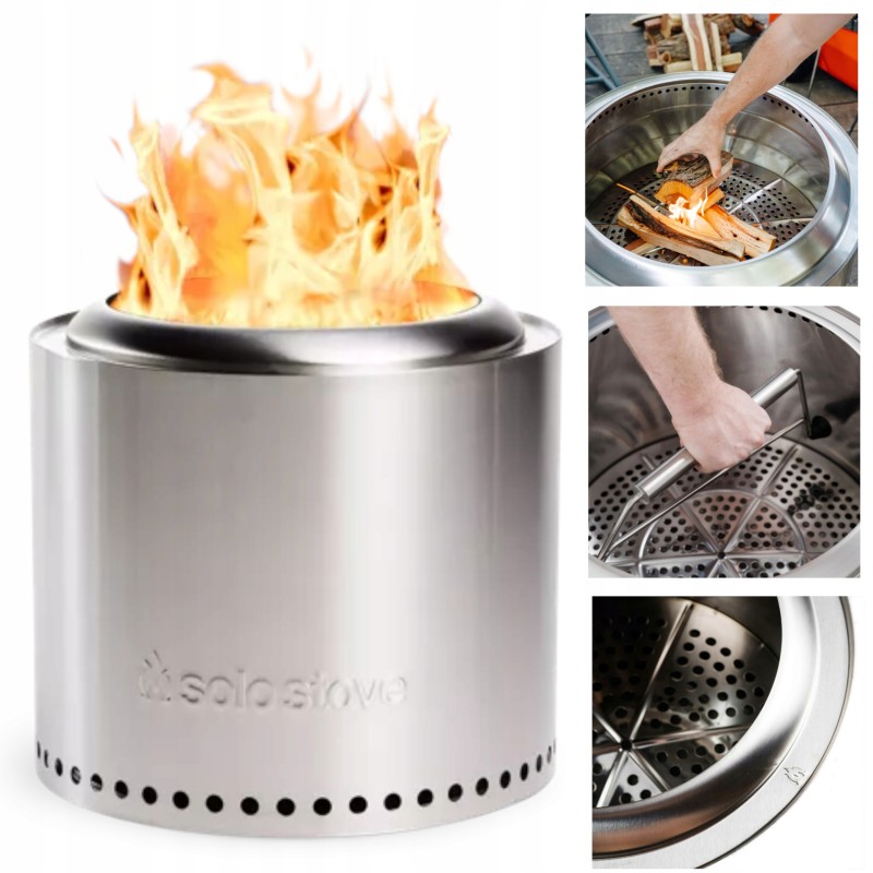 Nerūkanti sodo laužavietė Ranger Solo Stove 38.1