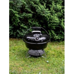 Nešiojamos anglies kepsninės 47 cm lėtai n sear kelioninis virdulio grilis 18