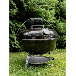 Nešiojamos anglies kepsninės 47 cm lėtai n sear kelioninis virdulio grilis 18