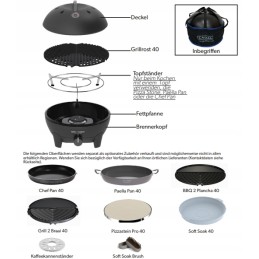 Citi chef 40 - juoda