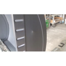 Nebraska cart dujinis grilis 8,4 + 2,8 kW su ketaus grotelėmis + buteliuko anga + dangtelis