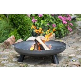 Sodo rąstinis židinys 100 cm