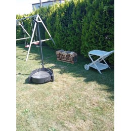 Sodo krano grilis - nerūdijančio plieno grotelės