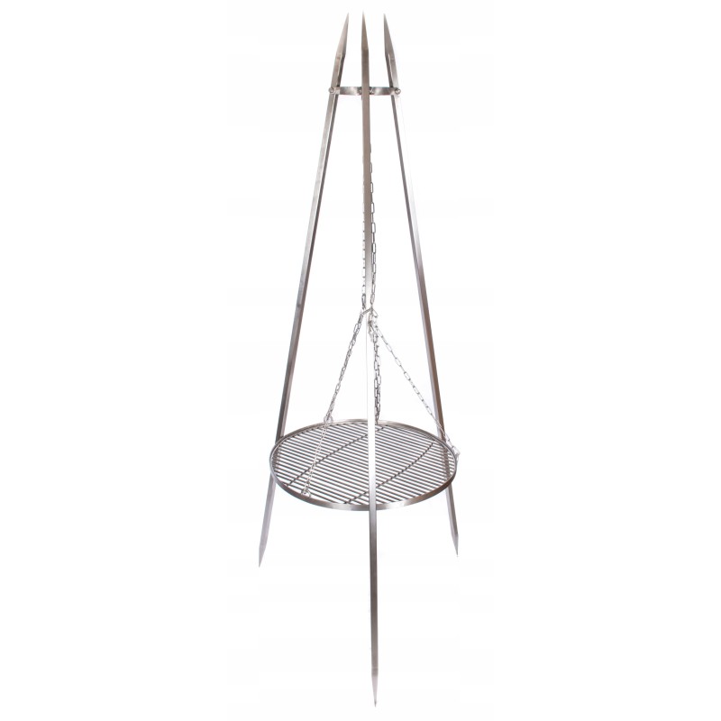 Nerūdijančio plieno grotelės su grotelėmis