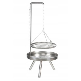 Nerūdijančio plieno grotelės su grotelėmis