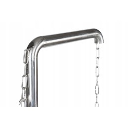 Nerūdijančio plieno grotelės su grotelėmis