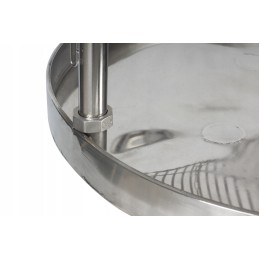 Nerūdijančio plieno grotelės su grotelėmis