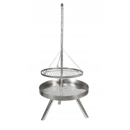 Nerūdijančio plieno grotelės su grotelėmis