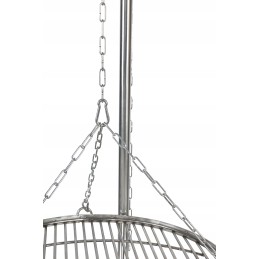 Nerūdijančio plieno grotelės su grotelėmis