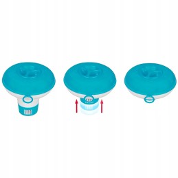 Plaukiojantis baseino cheminių medžiagų dozatorius intex 29040np