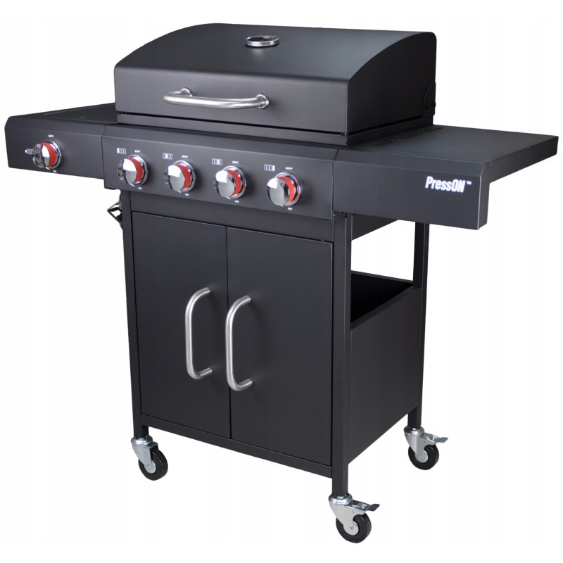 Sodo dujinis grilis 4 1 14 4 kW didelės grotelės