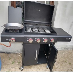 Sodo dujinis grilis 4 1 14 4 kW didelės grotelės