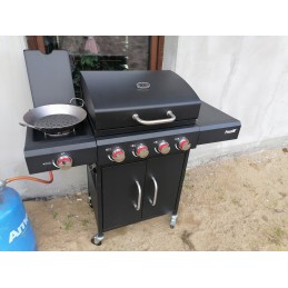 Sodo dujinis grilis 4 1 14 4 kW didelės grotelės