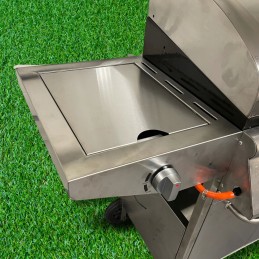 Ajova 5 degiklių 4+1 BBQ dujinė grilis ant ratų