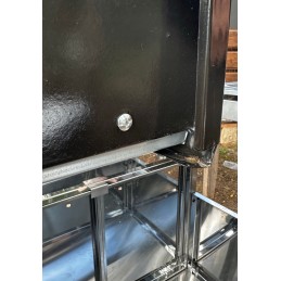 Ajova 5 degiklių 4+1 BBQ dujinė grilis ant ratų