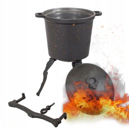 15 litrų ketaus puodas iš Lenkijos liejyklos