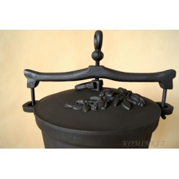 15 litrų ketaus puodas iš Lenkijos liejyklos