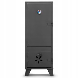 Sodo rūkykla 2in1 kepsninė ir rūkomoji suvirinta rūkykla