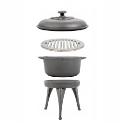 Ketaus virdulys 8l su grilio danga.