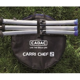 Dujinis grilis 30mbar cadac bbq carri chef 47cm