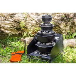 Medžioklinis katilas su kojelėmis petromax ft18-16,1l