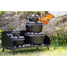 Medžioklinis katilas su kojelėmis petromax ft18-16,1l