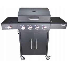 Sodo dujinis grilis 4 1 14 4 kW didelės grotelės