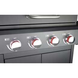 Sodo dujinis grilis 4 1 14 4 kW didelės grotelės