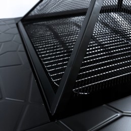 ⭐⭐Metalinė sodo židinio duobė anglies grilio ugnies dubuo 80cm + dangtelis⭐⭐