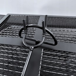 ⭐⭐Metalinė sodo židinio duobė anglies grilio ugnies dubuo 80cm + dangtelis⭐⭐