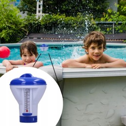 Chloro dozatorius, termometras, plūdė mažoms tabletėms, chemija, baseinas, sūkurinė vonia, 23618