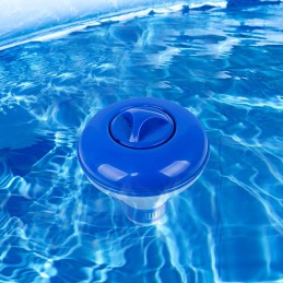 Dozatorius su termometru, plūduras, plūduras, chloras, tabletės, chemikalai, baseinas, sūkurinė vonia, 23618